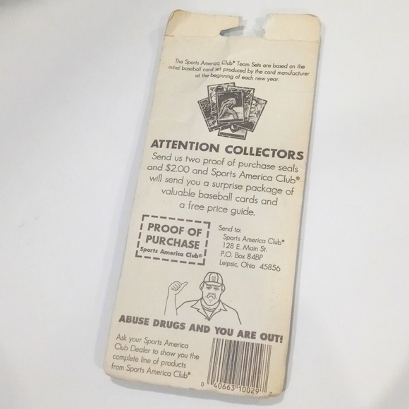 🌿 Vintage 1988 Sports America Club Baseball Cards N.L. New York Team Set MLB - Picture 3 of 11